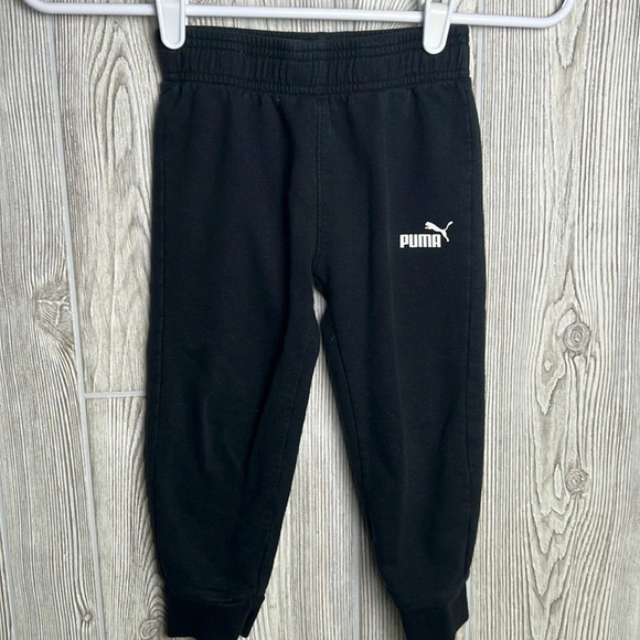 Puma Jogger sweatpants black size 4T - Picture 1 of 4